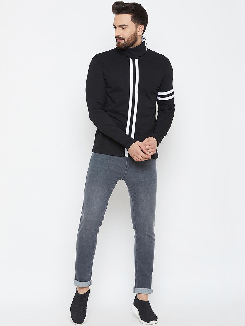black turtle neck tshirt - 17027087 - Zoom Image - 4