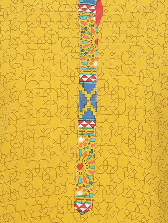 printed straight kurti - 17027275 - Zoom Image - 5