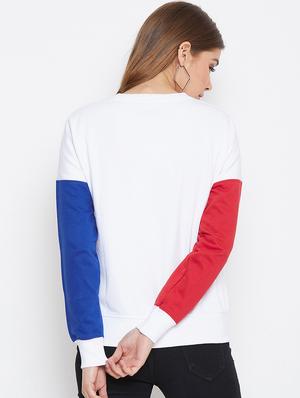 multi colored cotton regular sweatshirt - 17027303 - Standard Image - 3