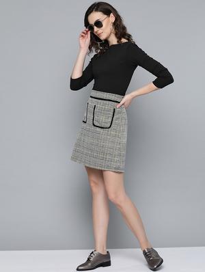 boat neck solid top - 17027443 - Standard Image - 4