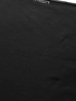 boat neck solid top - 17027443 - Standard Image - 5