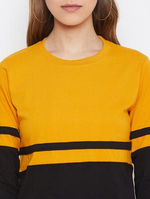 color block t-shirt dress - 17027508 - Standard Image - 5
