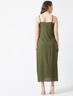 button-up maxi dress - 17027514 - Standard Image - 3