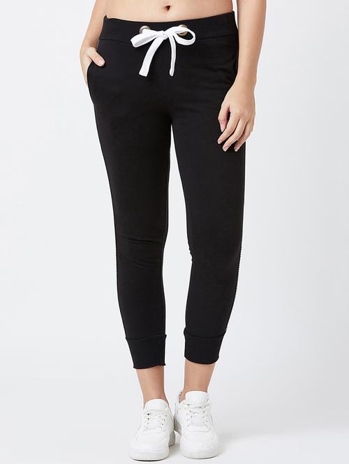 drawstring waist sports joggers - 17027540 - Standard Image - 1