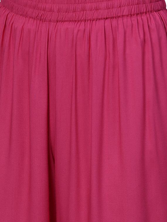 solid flared palazzo - 17027567 - Zoom Image - 4