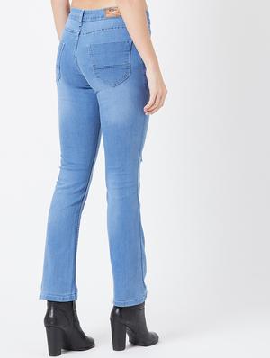 mid rise distressed jeans - 17027697 - Standard Image - 3
