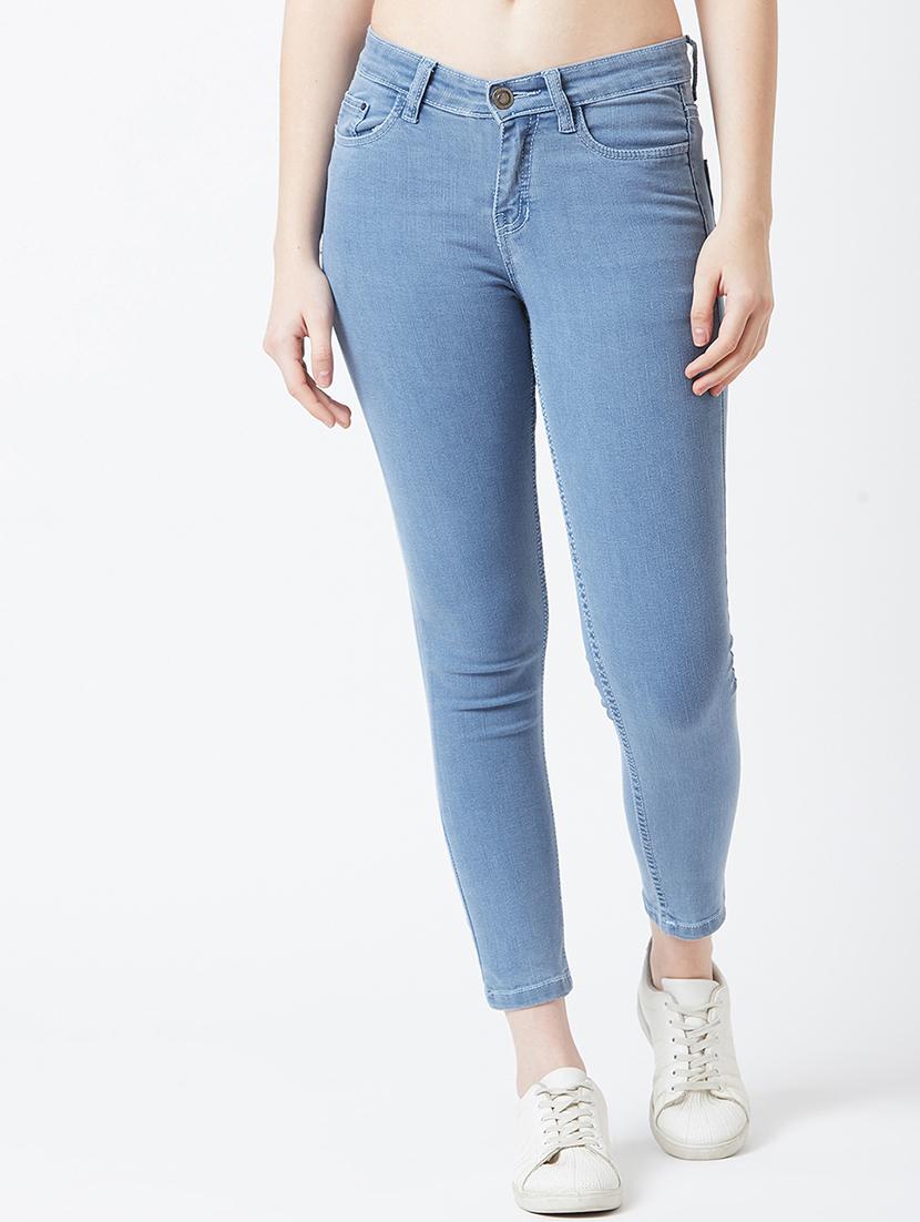 mid rise ankle length jeans - 17027699 - Zoom Image - 1