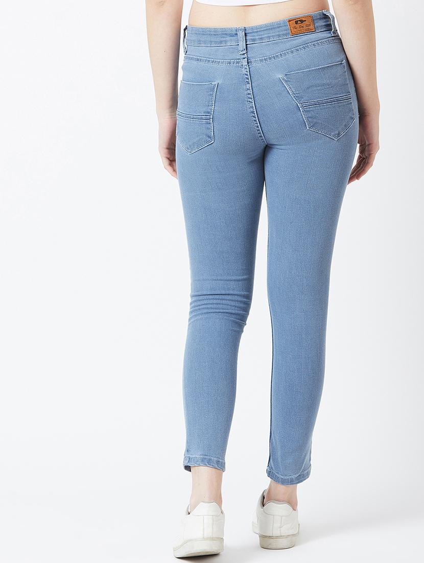 mid rise ankle length jeans - 17027699 - Zoom Image - 3