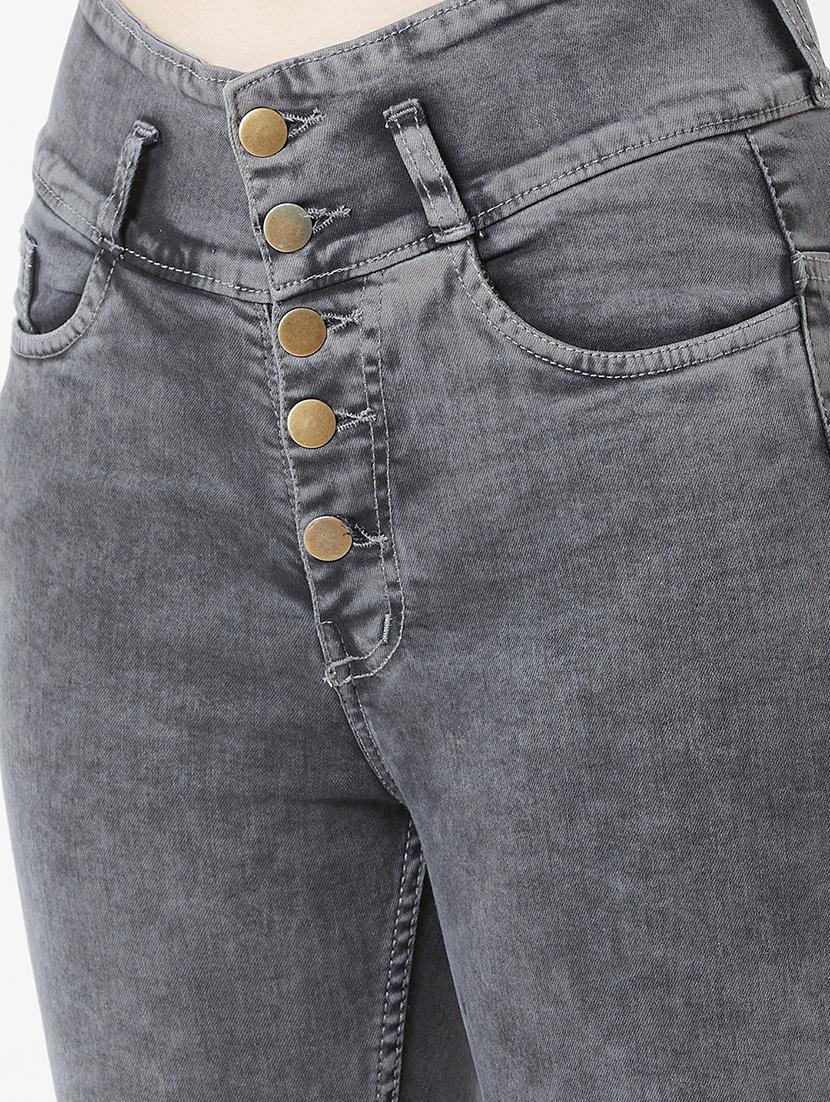mid rise acid wash jeans - 17027700 - Zoom Image - 5
