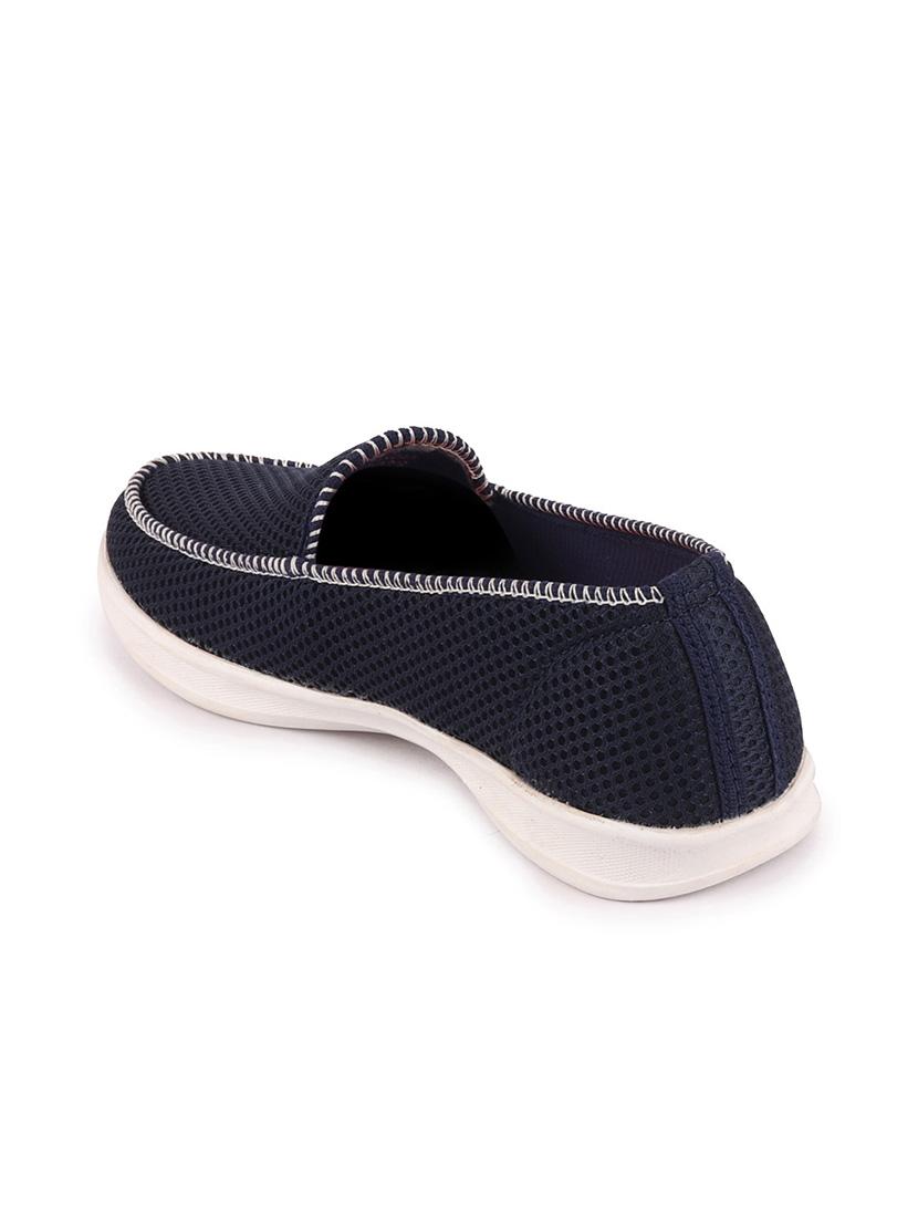 blue slip on loafers - 17027815 - Zoom Image - 3