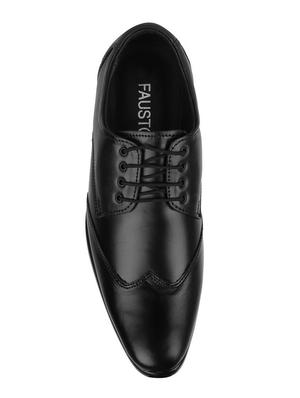 black lace-up brouges - 17027818 - Standard Image - 4