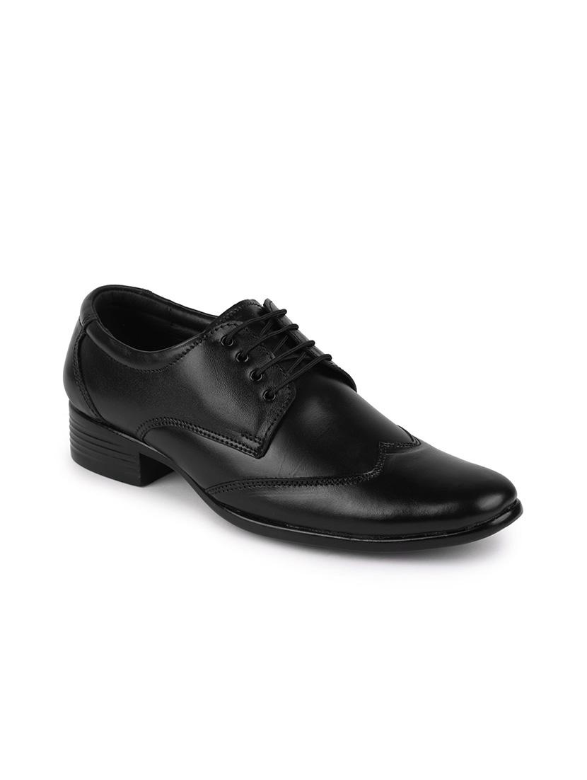 black lace-up brouges - 17027818 - Zoom Image - 1