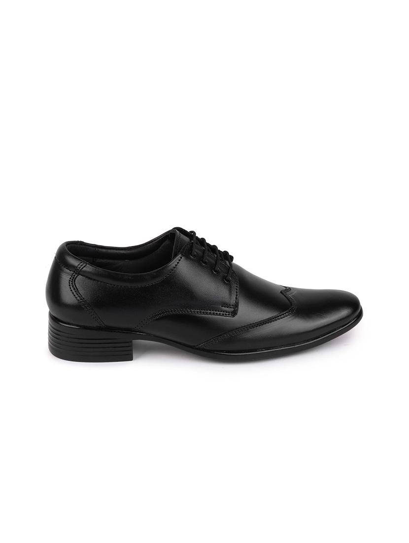 black lace-up brouges - 17027818 - Zoom Image - 2