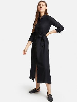 women's shirt solid dress - 17028248 -  Standard Image - 1