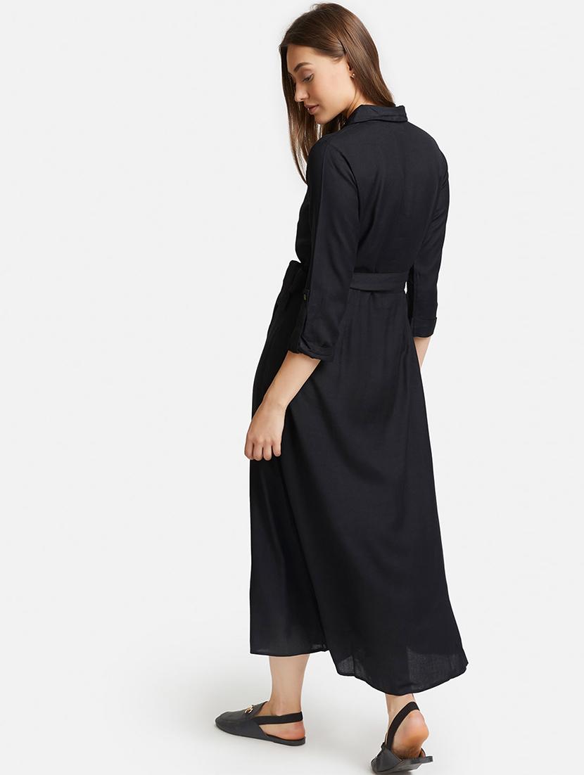 tie front button-up shirt dress - 17028248 - Zoom Image - 3
