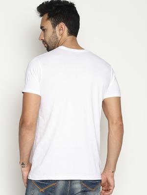 white solid cotton t-shirt - 17028440 - Standard Image - 3