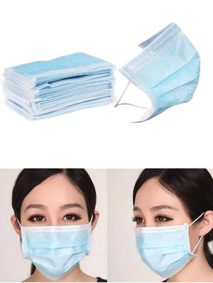 favon anti pollution disposable air filter masks (pack of 50) - 17028482 - Standard Image - 2