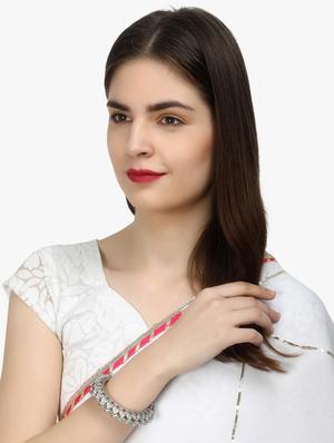 silver plated bangles - 17028995 - Standard Image - 4