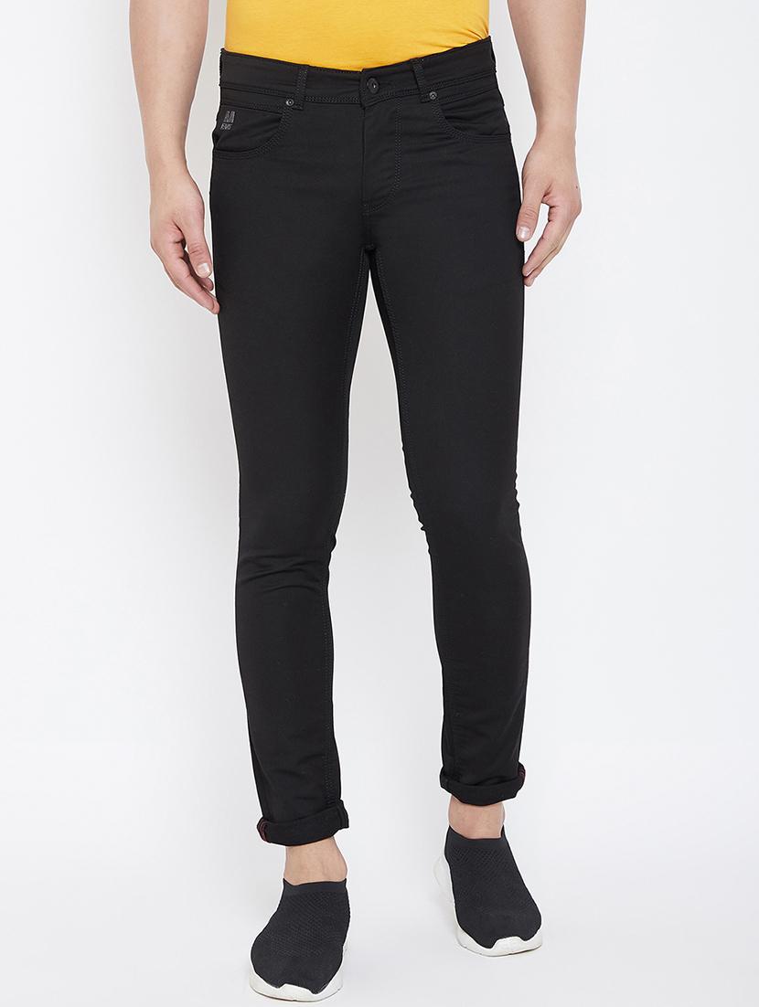 black plain jeans - 17031563 - Zoom Image - 1