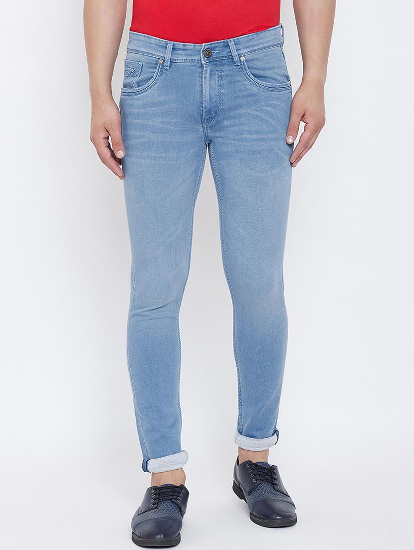 blue denim washed jeans - 17031572 - Zoom Image - 1