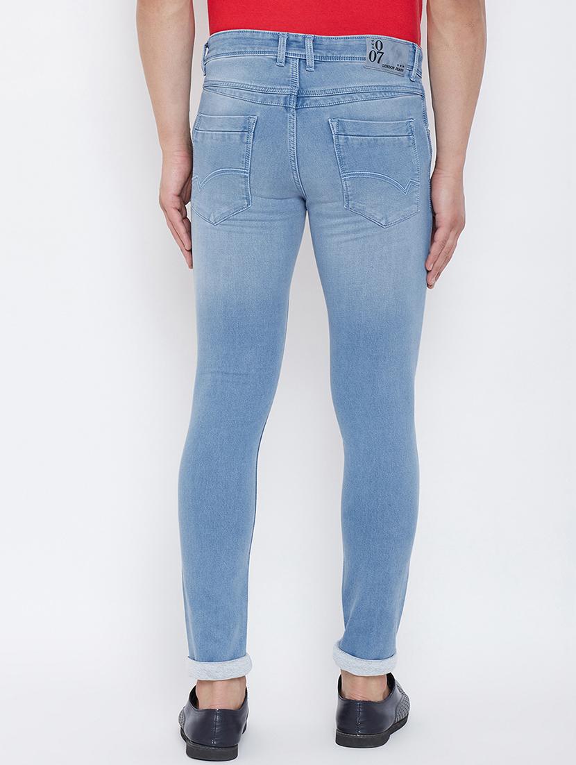 blue denim washed jeans - 17031572 - Zoom Image - 3