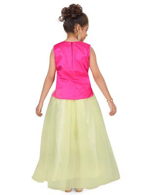 pink silk blend lehnga choli - 17032019 - Standard Image - 3
