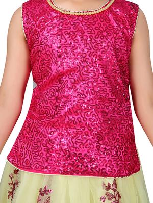 pink silk blend lehnga choli - 17032019 - Standard Image - 4