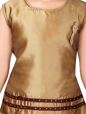 yellow silk blend lehnga choli - 17032022 - Standard Image - 4