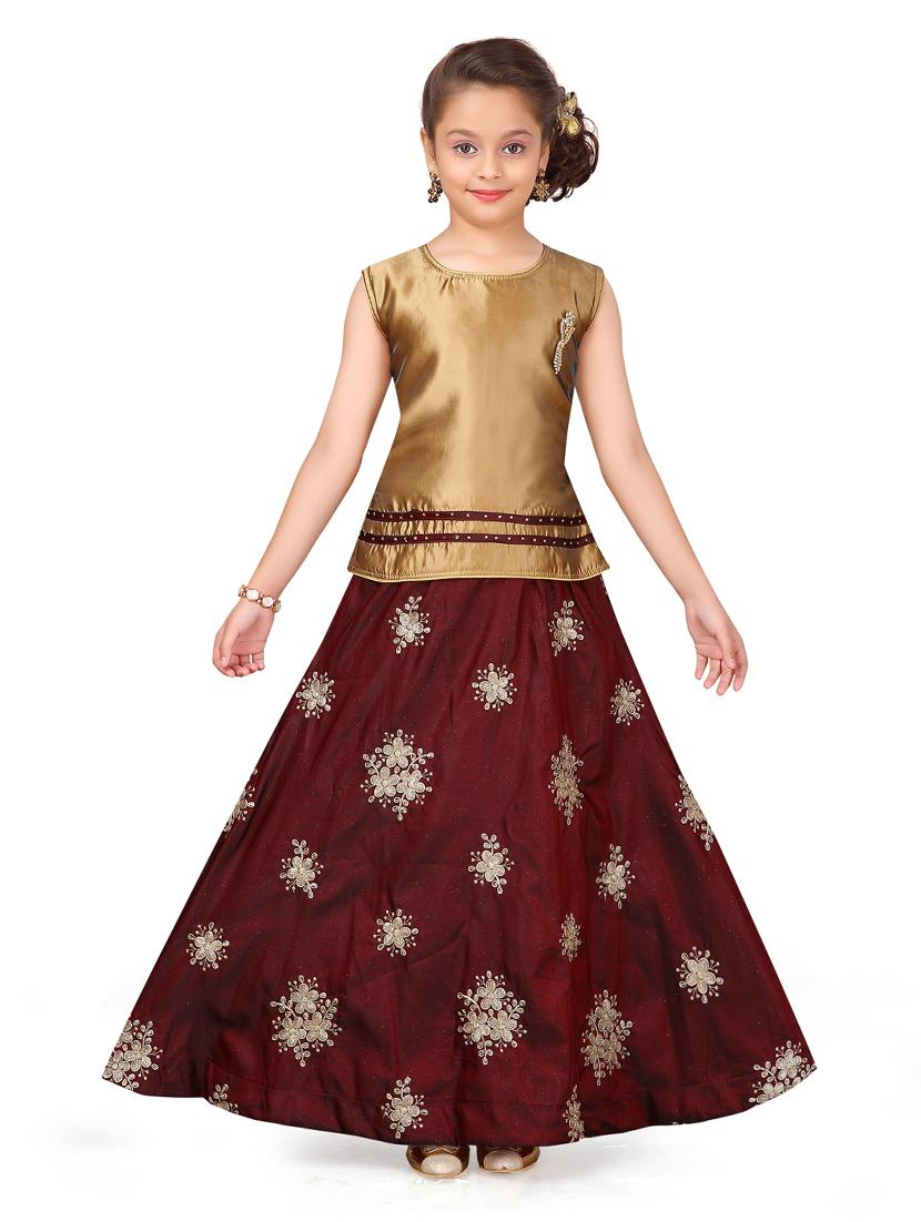 yellow silk blend lehnga choli - 17032022 - Zoom Image - 1