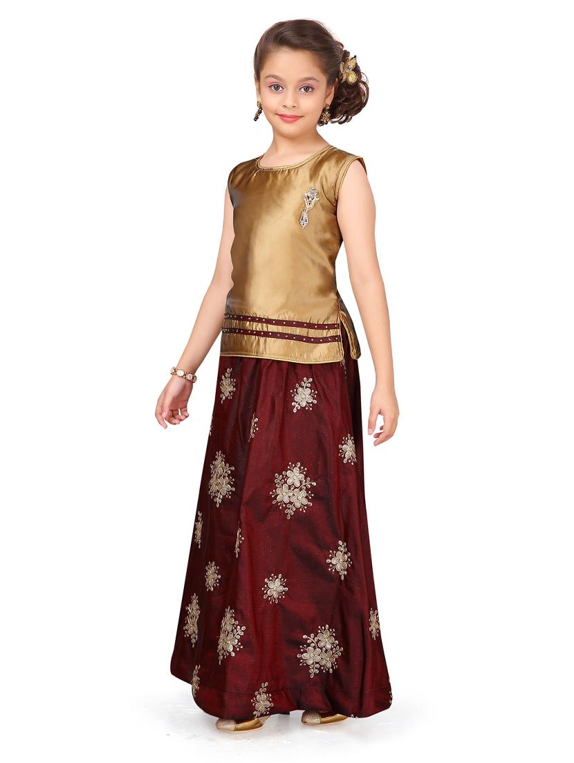 yellow silk blend lehnga choli - 17032022 - Zoom Image - 2