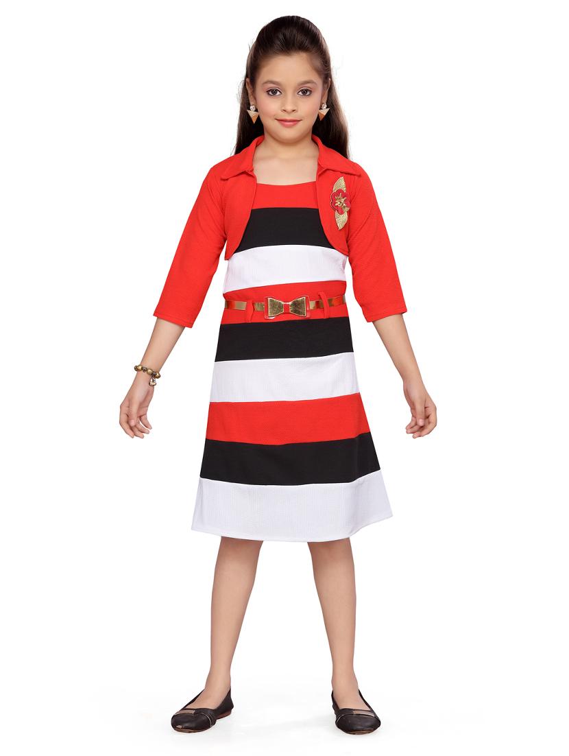 red cotton frock - 17032041 - Zoom Image - 1