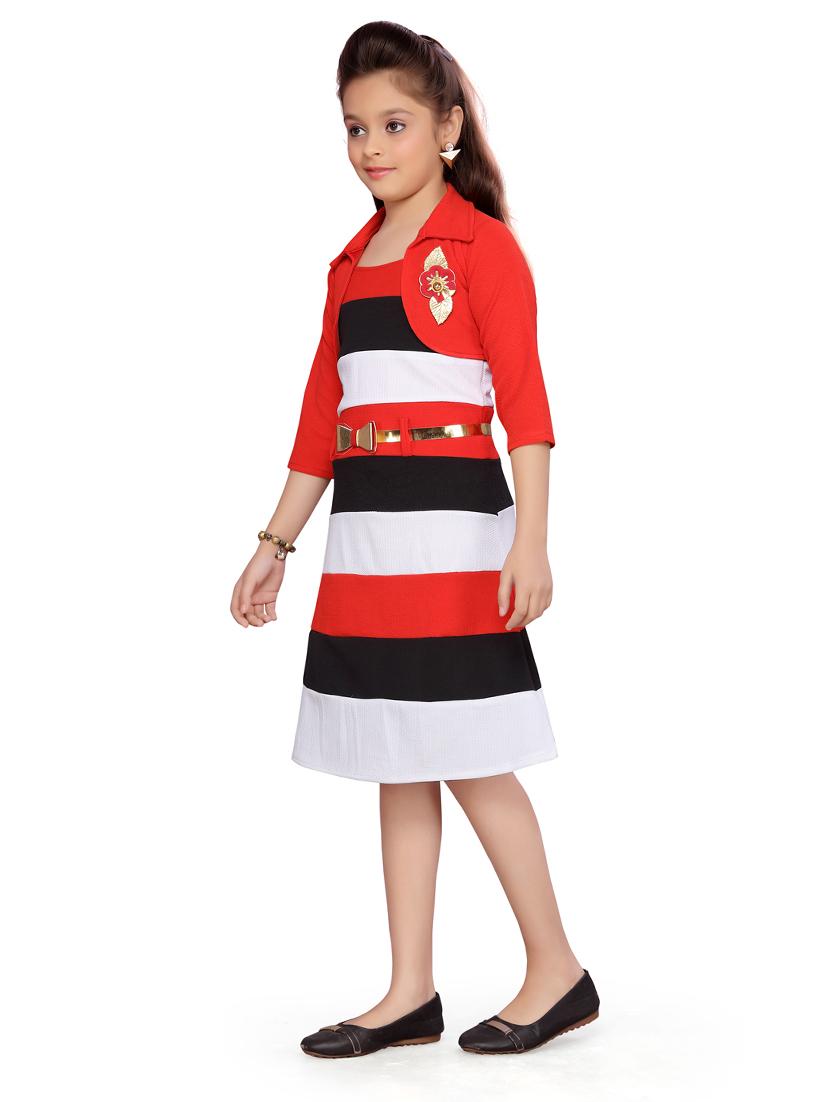 red cotton frock - 17032041 - Zoom Image - 2