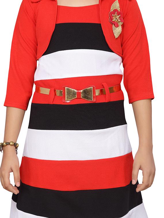 red cotton frock - 17032041 - Zoom Image - 4