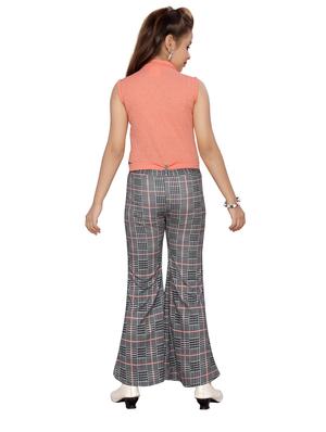 orange cotton full length jumpsuit twin sets & jump suit - 17032057 - Standard Image - 3