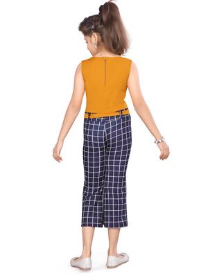 yellow cotton party gown - 17032065 - Standard Image - 3