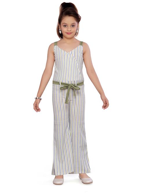 green cotton party gown - 17032067 - Standard Image - 1