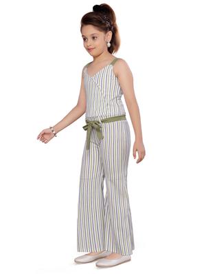 green cotton party gown - 17032067 - Standard Image - 2