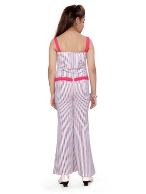 pink cotton party gown - 17032068 - Standard Image - 3