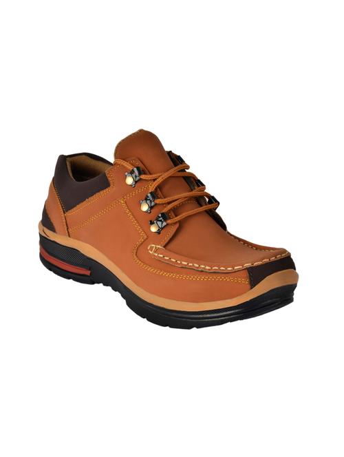 tan lace up boots - 17032115 - Very Small Image - 1