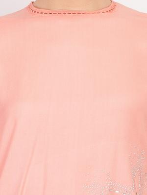 button up back solid top - 17032847 - Standard Image - 6