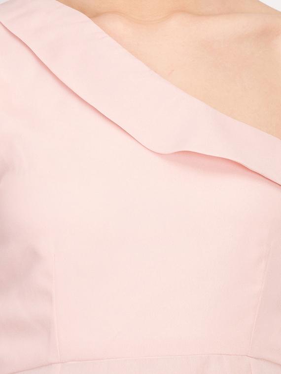 rosewater pink single shoulder top - 17032886 - Zoom Image - 6