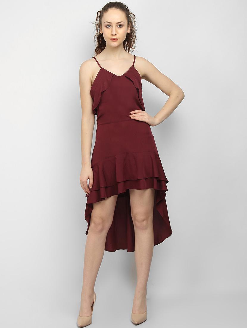 cami neck asymmetric dress - 17033835 - Zoom Image - 1