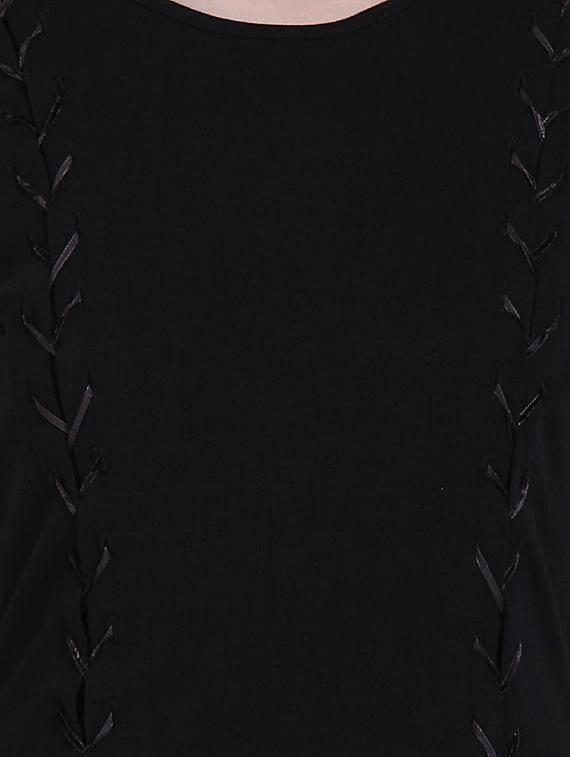 round neck flared dress - 17033859 - Zoom Image - 6