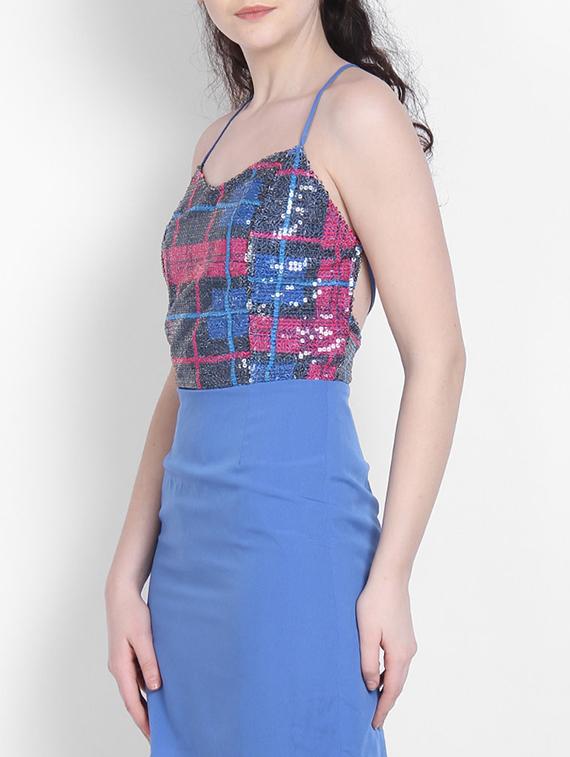 sequin detail party dress - 17033875 - Zoom Image - 5