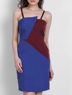 color block sheath dress - 17033904 - Standard Image - 5