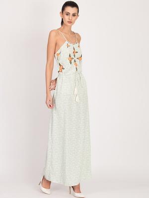 cami neck printed maxi dress - 17033937 - Standard Image - 2