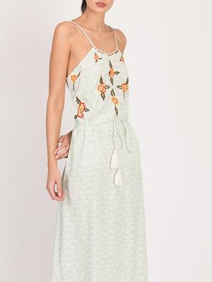 cami neck printed maxi dress - 17033937 - Standard Image - 5