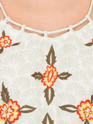 cami neck printed maxi dress - 17033937 - Standard Image - 6
