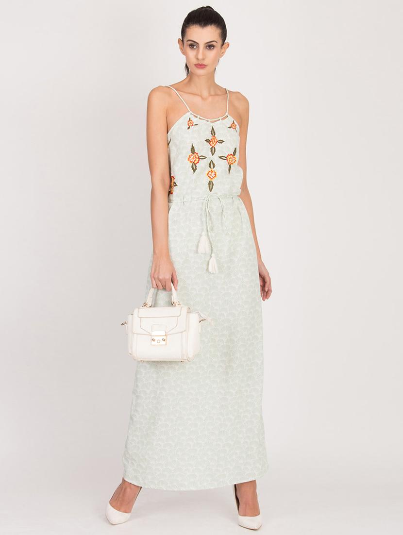 cami neck printed maxi dress - 17033937 - Zoom Image - 4