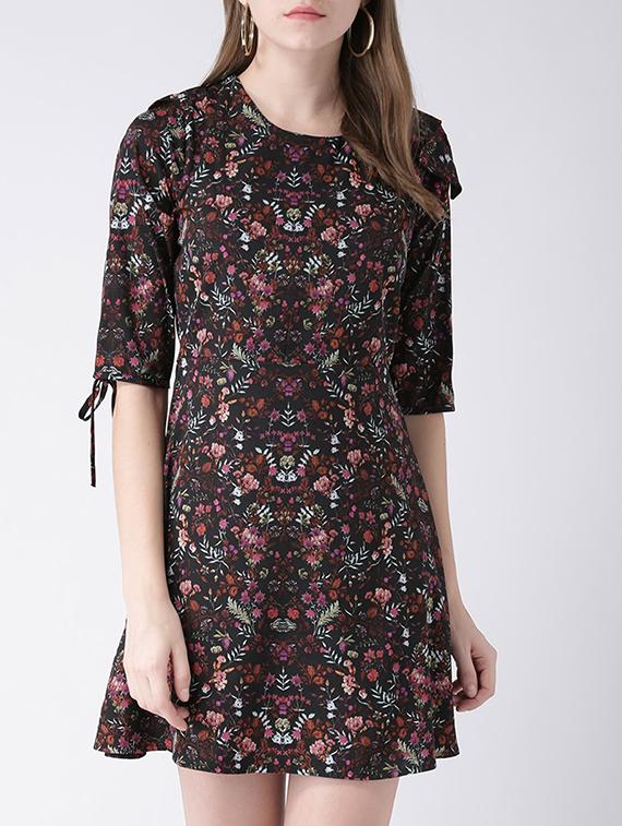rosewater pink floral sheath dress - 17033946 - Zoom Image - 6